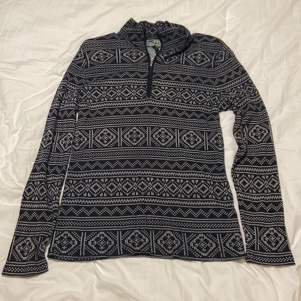Ralph Lauren Active Long Sleeve Black Size Large